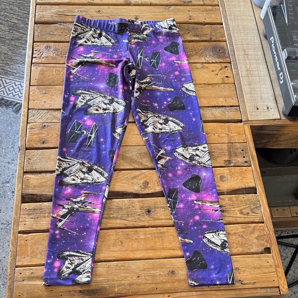 Star Wars Space Ship Darth Vader Legging